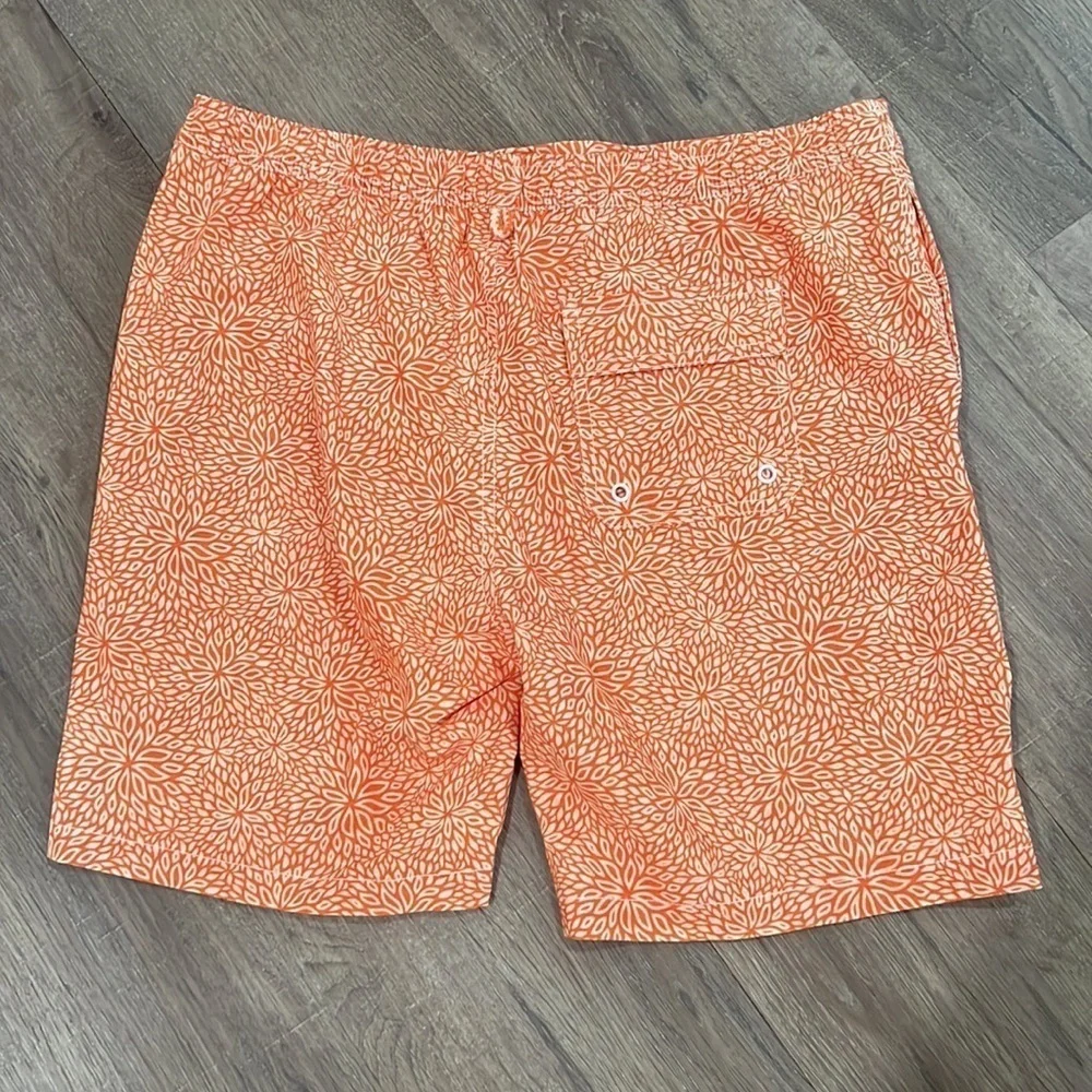 NWT 14 johnnie-o Youth Boys Elastic Board Shorts Swim Trunks Parrish Clementine